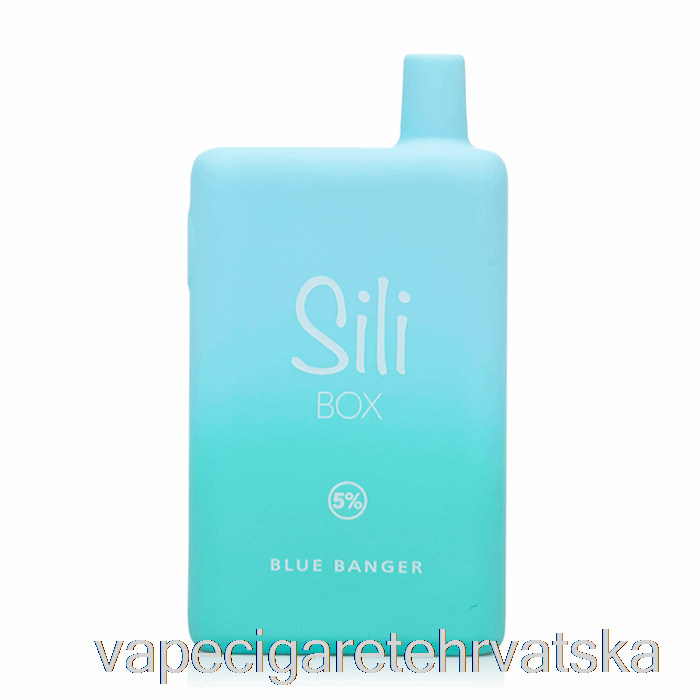 Vape Hrvatska Sili Box 6000 Disposable Blue Banger